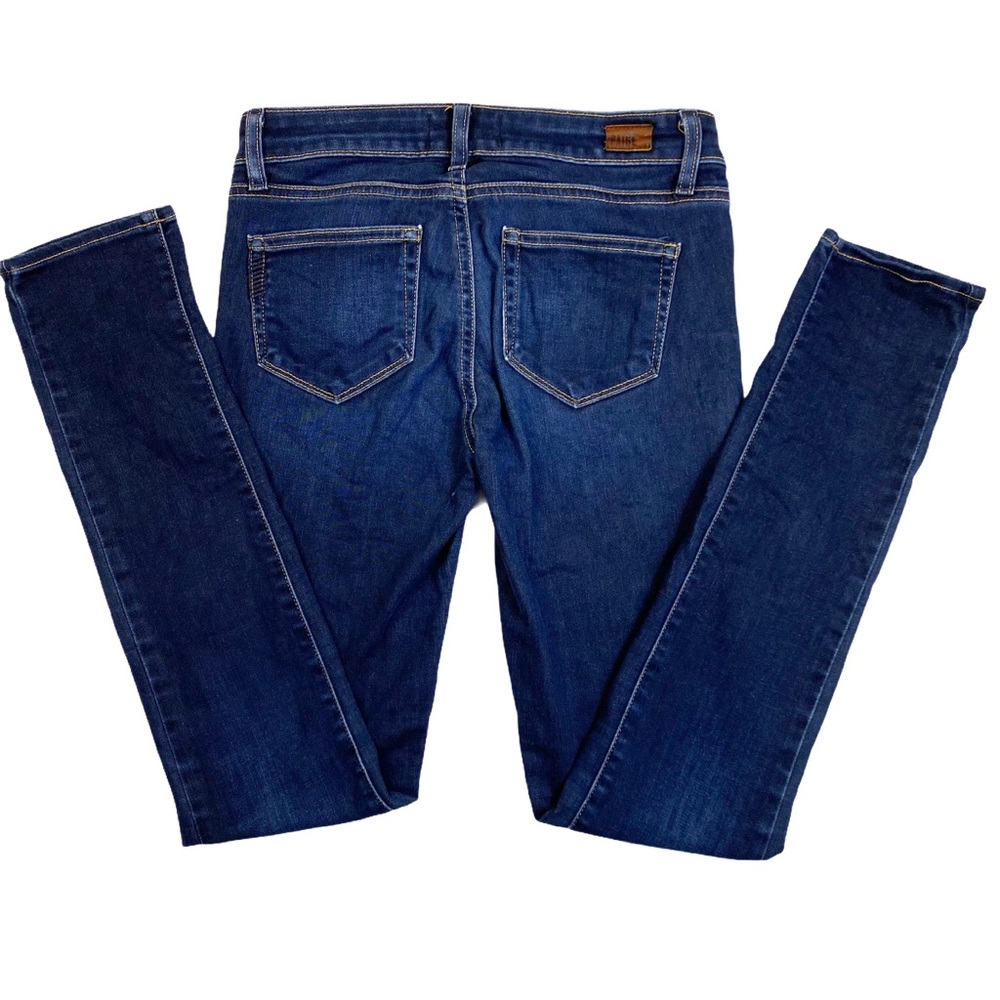 ♦️SOLD♦️PAIGE Skyline Skinny Jeans Surface Wash - Picture 9 of 13